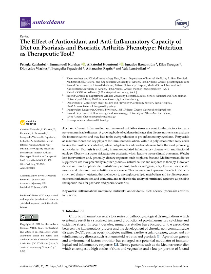 The Effect of Antioxidant