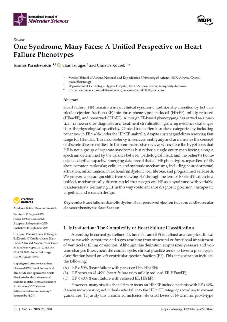 One Syndrome, Many Faces: A Unified Perspective on Heart Failure Phenotypes
